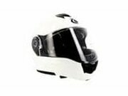 Klapphelm Doppelvisier Trendy T-706 wei M