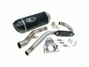 Auspuff Turbo Kit Off Road Oval H2 Rieju Marathon Pro 125
