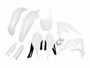 Plastik Kit + Gabelprotektoren Yamaha YZF ab 2018 UFO weiss
