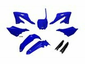 Plastik Kit + Gabelprotektoren YZ 125 / 250 ab 2022 UFO blau