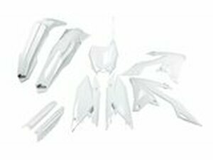 Plastik Kit mit Gabelprotektoren RM-Z ab 2018 UFO weiss