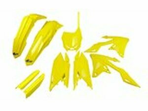 Plastik Kit mit Gabelprotektoren RM-Z ab 2018 UFO gelb