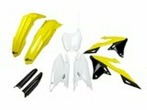 Plastik Kit mit Gabelprotektoren RM-Z ab 2018 UFO OEM Farben