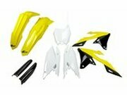 Plastik Kit mit Gabelprotektoren RM-Z ab 2018 UFO OEM Farben