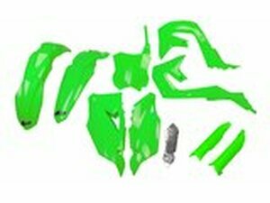 Plastik Kit mit Gabelprotektoren Kawasaki KX ab 2019 UFO...