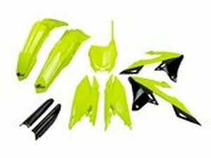 Plastik Kit mit Gabelprotektoren RM-Z ab 2018 UFO neon gelb