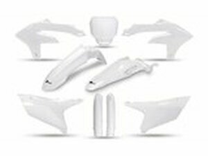 Plastik Kit mit Gabelprotektoren Yamaha YZF ab 2023 weiss