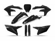 Plastik Kit mit Gabelprotektoren Yamaha YZF ab 2023 schwarz