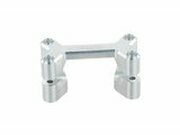 Lenkeraufnahme Venandi Dogbone CNC Simson S50 / S51 silber