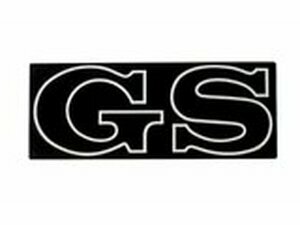 Emblem Vespa GS schwarz