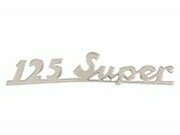 Emblem Vespa Super 125cc chrom