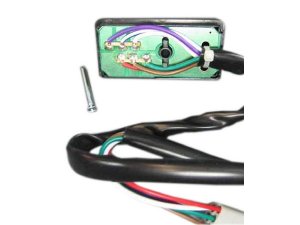 Blinkerschalter 6 Kabel, Multistecker Vespa PX, PK