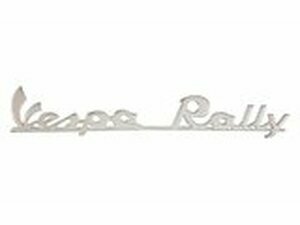 Emblem Vespa Rally chrom