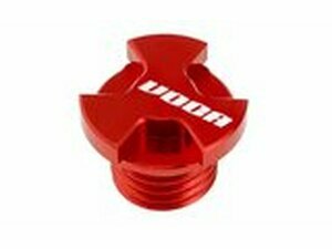 leinlasschraube VOCA CNC Derbi rot