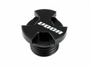 leinlasschraube VOCA CNC Derbi schwarz