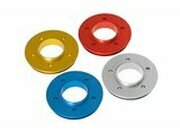 Style disc Enddaempfer VOCA Evo, aluminium CNC, rot