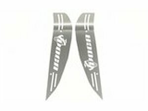 Trittblech Voca Racing Edelstahl Aerox