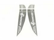 Trittblech Voca Racing Edelstahl Aerox