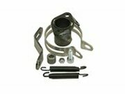 Halterung Auspuff VOCA Racing Carbone 80cc Derbi Senda