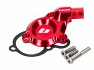 Wasserpumpendeckel Voca CNC rot Derbi Euro 3