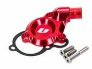 Wasserpumpendeckel Voca CNC rot Derbi Euro 3