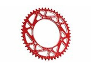 Kettenrad Aprilia SX 50cc 48 Zhne - 420 Voca Alu rot