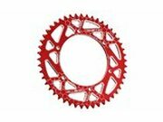 Kettenrad Aprilia SX 50cc 48 Zhne - 420 Voca Alu rot