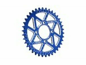 Kettenrad Yamaha DT 50 LC Portugal 38 Zhne - 420 Alu blau