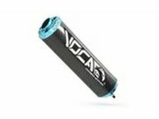 Endschalld�mpfer Voca Bestia carbon / t�rkis