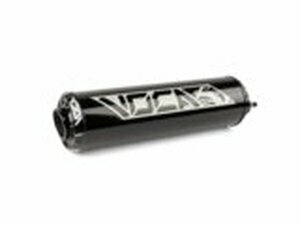 Endschalldmpfer Voca Alu CNC schwarz / schwarz