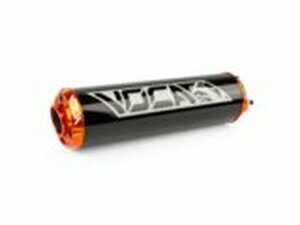 Endschalldmpfer Voca Alu CNC schwarz / orange