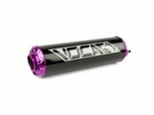 Endschalldmpfer Voca Alu CNC schwarz / lila