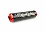 Endschalldmpfer Voca Alu CNC schwarz / rot