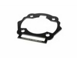 Zylinderfuspacer 2mm Voca Derbi Euro 3/4 Schwarz