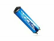 Endschalldmpfer Voca Alu CNC blau / schwarz