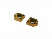 Kettenspanner Alu CNC Volt Racing gold - D.15mm Pit Bike...