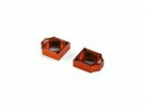 Kettenspanner Alu CNC Volt Racing orange - D.15mm Pit...