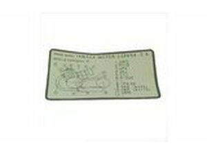 Warnhinweis Yamaha Jog R / MBK Mach G