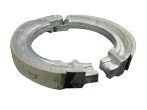 Bremsbelge vorne 8 Zoll & V50, PV 9/10 Zoll (paar) Vespa V50, PV, VNA-VNC