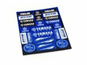 Aufkleber Bogen Yamaha Racing blau