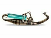 Auspuff Yasuni R-Pro Peugeot liegend / Morini Blau