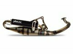Auspuff Yasuni R-Pro Peugeot liegend / Morini Schwarz