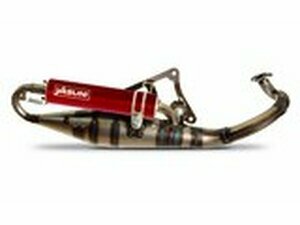 Auspuff Yasuni R-Pro Peugeot liegend / Morini Rot