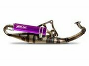 Auspuff Yasuni R-Pro Peugeot liegend / Morini Lila