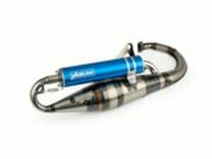 Auspuff Yasuni R-Pro Minarelli stehend Blau