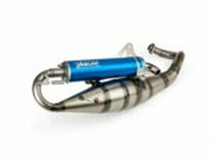 Auspuff Yasuni R Piaggio Blau