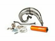 Auspuff Yasuni Cross ML Yamaha DT 50 Orange