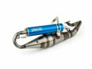 Auspuff Yasuni R-Pro Minarelli liegend Blau