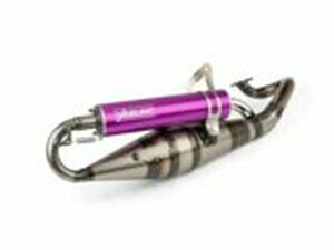 Auspuff Yasuni R-Pro Minarelli liegend Lila