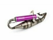 Auspuff Yasuni R-Pro Minarelli liegend Lila